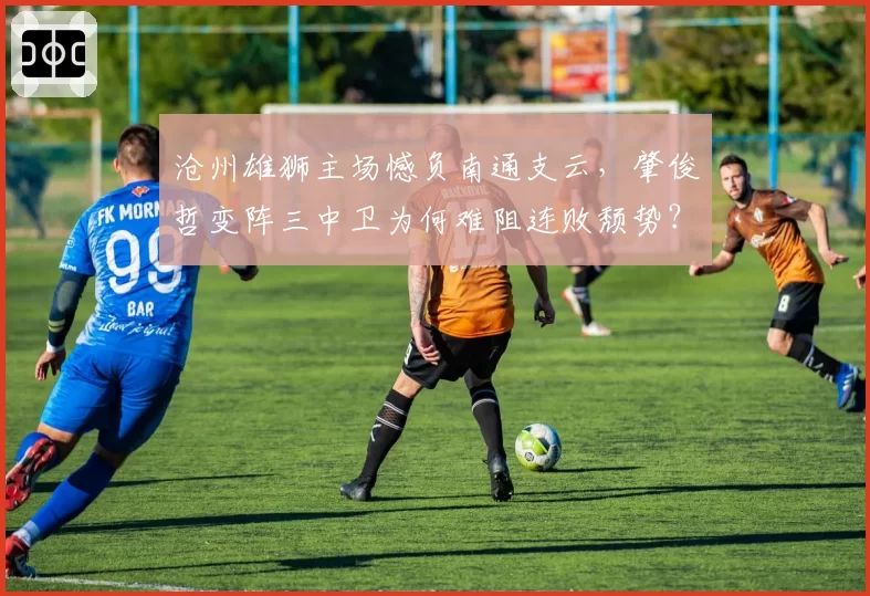 沧州雄狮主场憾负南通支云，肇俊哲变阵三中卫为何难阻连败颓势？